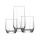 LAV Dias1 Diamond Gläserset 18teilig Multigrößen Wassergläser 385ml 310ml 215ml Perfekt für Jeden Anlass