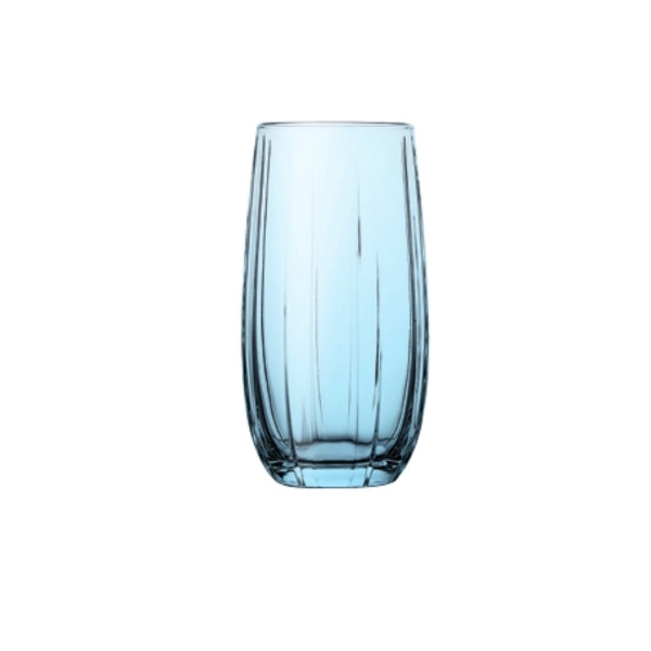 Pasabahce Linka Blau 420415 Wassergläser Lang 500 ml 6 Stück