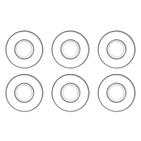 Teeglas Unterteller Eda 6er Set 300ml Lav