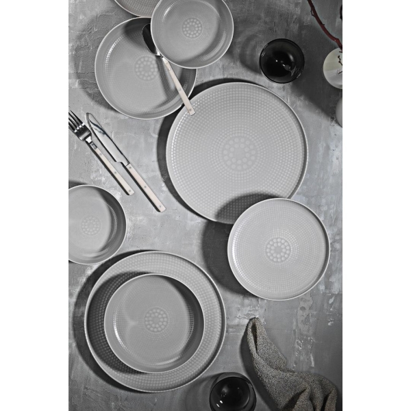 Kütahya Porselen Capri Moderna 24 Teile Porzellan Geschirr Set Nanopearl Reactive Matt NPMOD24Y2883446