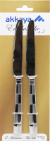Akkaya Edelbesteck Menümesser 2er Set Y021