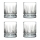 Pasabahce Elysia Trinkgläser Whisky Glas 4 stück 355ml 520004