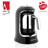 Korkmaz Kahvekolik Mokkamaschine Kaffeemaschine Pink A860