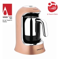 Türkische Kaffeemaschine Korkmaz Kahvekolik Mokkamaschine Rosa Gold