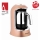 Korkmaz Kahvekolik Mokkamaschine Kaffeemaschine Rosa Gold A86006