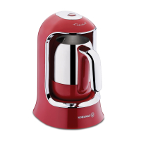 Korkmaz Kahvekolik Mokkamaschine Kaffeemaschine Rot A86003