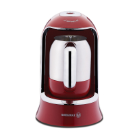 Türkische Kaffeemaschine Korkmaz Kahvekolik Mokkamaschine Rot