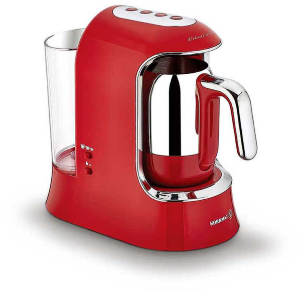 Korkmaz Kahvekolik Aqua Mokkamaschine Kaffeemaschine Rot A862