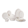 Korkmaz Eliza Collection Dinner Set Essgeschirr aus Porzellan 60 teilig