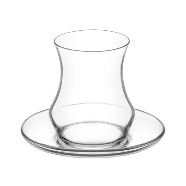 LAV Teeglas Set Eda 170ml 12er Set für türkischen Cay orientalische Teegläser