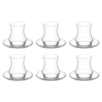 Teeglas Unterteller Eda 12er Set 170ml Lav
