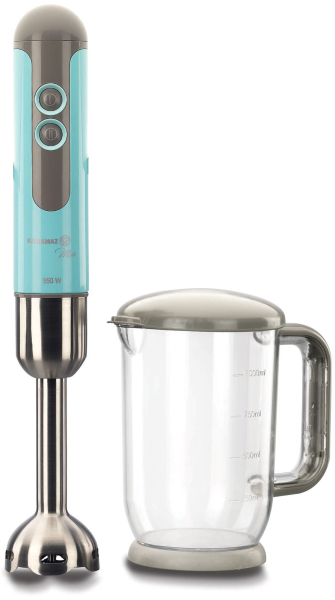 Korkmaz Stabmixer Set Mia Duo Blender Blau A44603