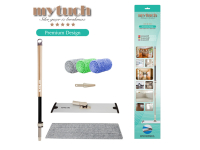 Mytuch Multifuntionaler Mopp Rosegold Bodenwischer Set Mit 3 Mikrofaser Pads Ultra Flach
