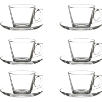 Pasabahce 97302 Vela Cup 12tlg Teetassen Kaffeeservice Set