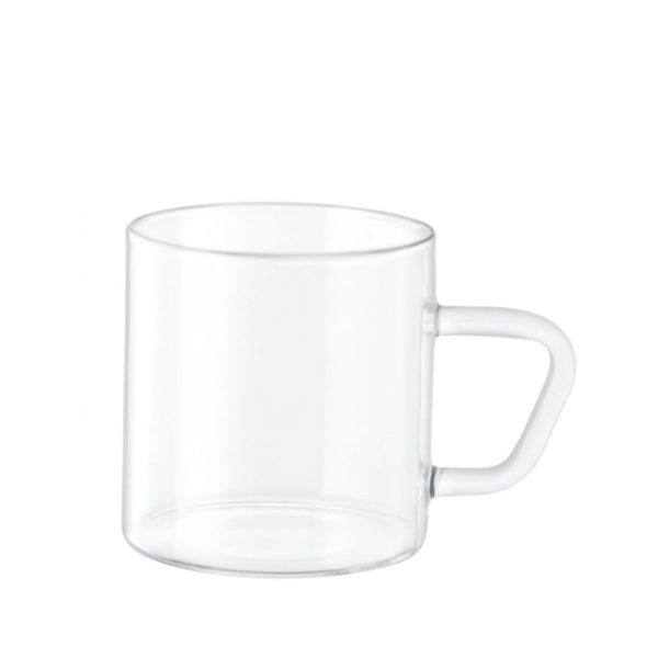 Kayacam Harmony Teegläser Teeglas Kaffeegläser Kaffeeglas mit Henkel 6 Gläser 250ml K141
