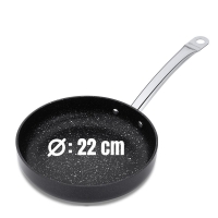 Korkmaz Proline Nero Pfanne Induktion geeignet Bratpfanne...