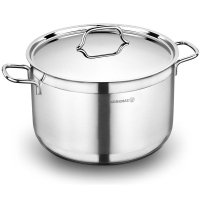 Korkmaz Kochtopf Edelstahl Induktionsgeeignet 30x15cm 11l...
