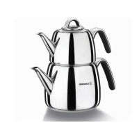 Korkmaz Teekanne aus Edelstahl Induktion Vertex Tea Pot...