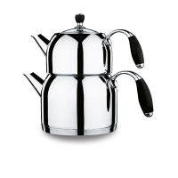 Korkmaz Türkische Teekanne Edelstahl...