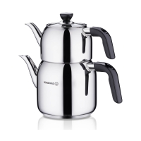 Korkmaz Kappa Mega Teekannen-Set 1,3 / 3,0 l –...