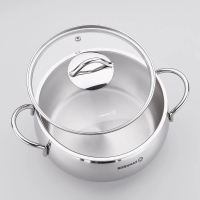Korkmaz Tombik flacher Kochtopf 26 cm 5,0 l – Kısa...