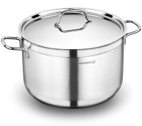 Kochtopf Edelstahl Korkmaz ALFA 26 Cm Induktion Edelstahl...