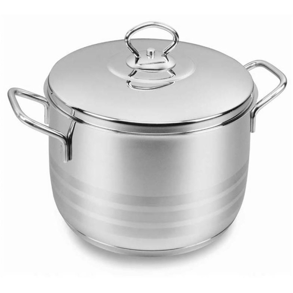 Korkmaz Kochtopf aus Edelstahl Tencere Astra 4 l 22x12cm A1895