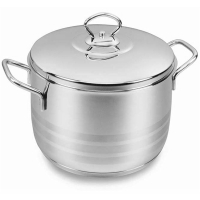 Korkmaz Kochtopf aus Edelstahl Tencere Astra 375l 20x12cm...