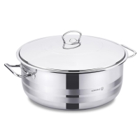 Korkmaz Kochtopf aus Edelstahl Tencere Mega 20l 40x17cm...