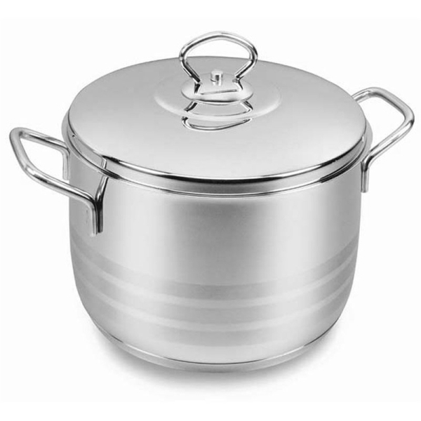 Korkmaz Kochtopf aus Edelstahl Tencere Astra 2l 16x10cm A1901