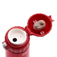 Korkmaz Bambino Plus Kinder-Isolierflasche 350 ml – Edelstahl, Rot