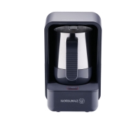 Korkmaz Mokkamaschine Moderna Grau Satin A86301
