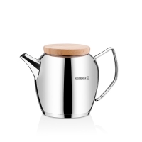 Korkmaz Teekanne aus Edelstahl Induktion Montana TeaPot...