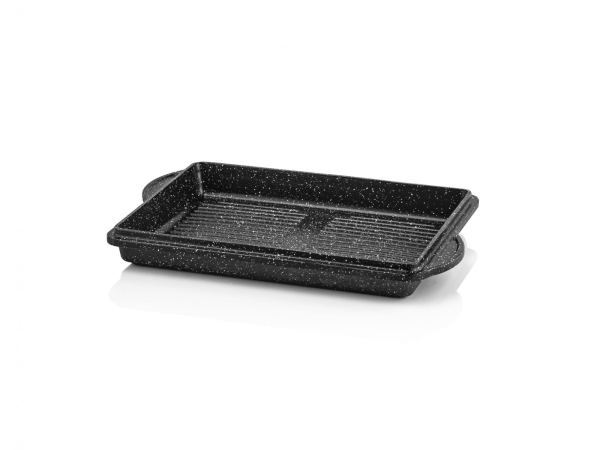 Tac Granitguss Backblech quadratisch schwarz TAC6295
