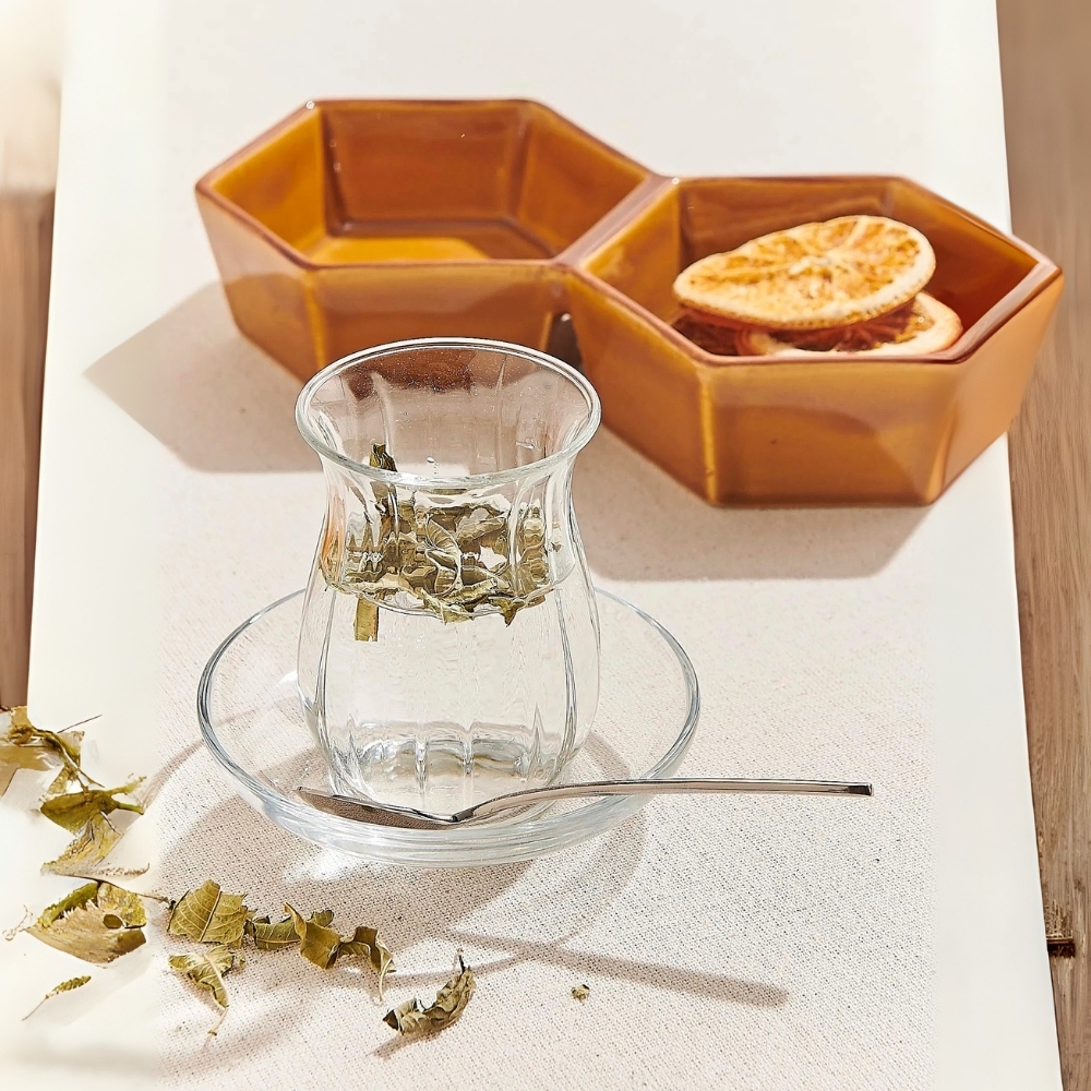 Pasabahce Teegläser Linka 3er Set 145ml Glas Cay Bardagi