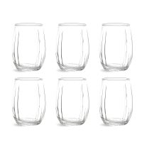 Pasabahce LINKA 420415 Wassergläser Lang 380 ml 6er Set
