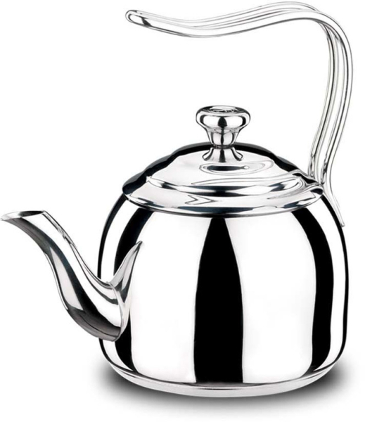 Korkmaz Teekanne aus Edelstahl Induktion Droppa Teapot