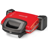 Korkmaz Kontaktgrill Toastmaschine Midi Rot Kompakto