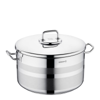 Kochtopf Edelstahl Korkmaz Astra 40 Cm Induktion Poliertes Edelstahl