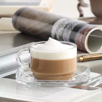 Glastassen mit Henkel Cozy 12er Set 225ml Lav