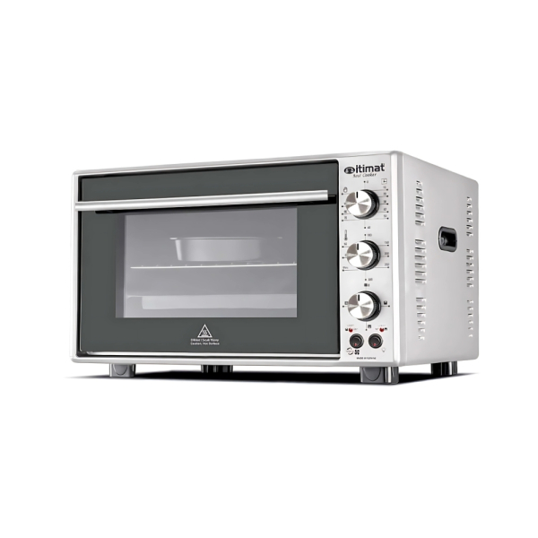 Itimat 40L Elektrischer Rechteckiger Ofen I 08TTFL Inox Grau