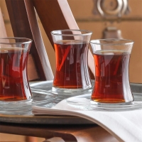 LAV Teeglas Set Zen 155 ml 12-teilig mit Unterteller...