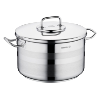 Kochtopf Edelstahl Korkmaz Astra 32 Cm Induktion Poliertes Edelstahl