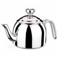 Türkische Teekanne Caydanlik Edelstahl Korkmaz...