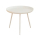 Beistelltisch rund modern weiss 60cm Metall Wohnzimmertisch Couchtisch Skandinavisch