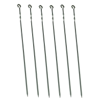 Metallspiess Set Flach Grillspiess Kebabspiess Edelstahl...