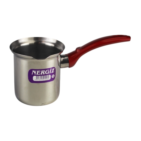 Nergiz Cezve Edelstahl Moccakanne No 4