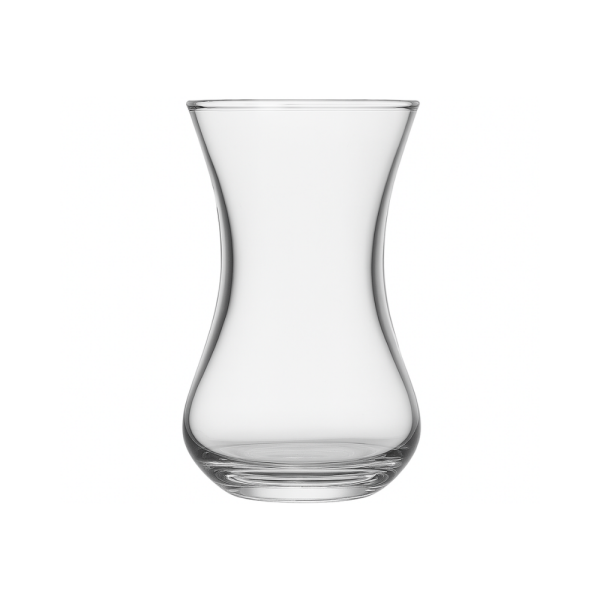 Weissberg Sena Teeglas Set 6 teilig tuerkische Cayglaeser 140ml durchsichtig