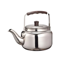 Dikayu Türkische Teekanne Edelstahl Rostfrei Einzelkessel für Türkischen Cay