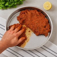 Cig Köfte 3er Set Edelstahl 32cm 36cm 40cm